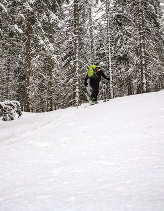 Verschneiter Wald am Weg zum Hahnalpl | Roland Gutwenger | © Erlebnisregion Schladming-Dachstein
