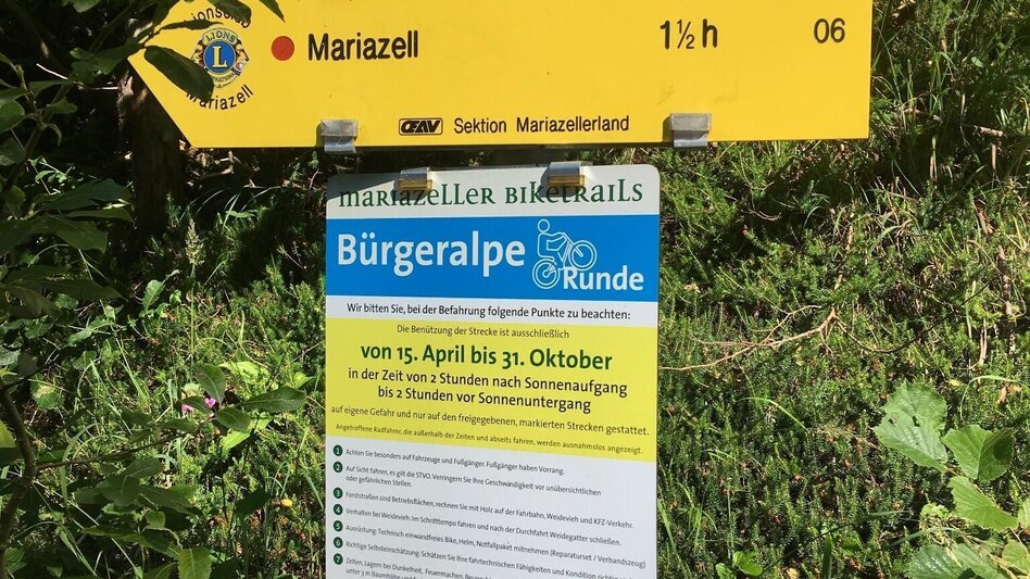 Mountain Biking Bürgeralpe - Round - Touren-Impression #2.5 | © TV Hochsteiermark