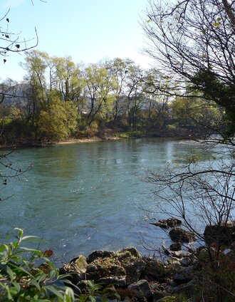 Murufer in Stübing (c)August Bursch | Meike Brucher | © Region Graz