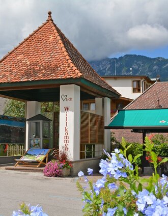 Ausgangspunkt: Infopavillon am Schlossplatz | Marktgemeinde Haus | © Unbekannt