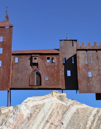 Symbol für den Rittersteig am Ortsbeginn von Kammern | Weges OG | © Weges OG