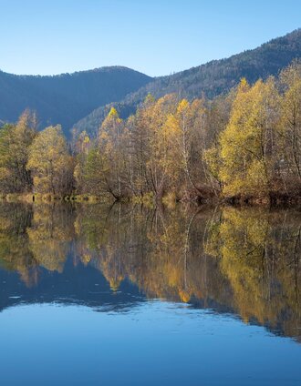 Entlang des Murufers am R2 durch OberGraz(c)J.Lunghammer | Meike Brucher | © Region Graz