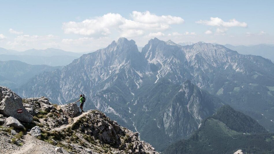 Wanderung Etappe 05A Gesäuse Hüttenrunde Haindlkarhütte - Weidendom - Touren-Impression #2.2 | © TV Gesäuse