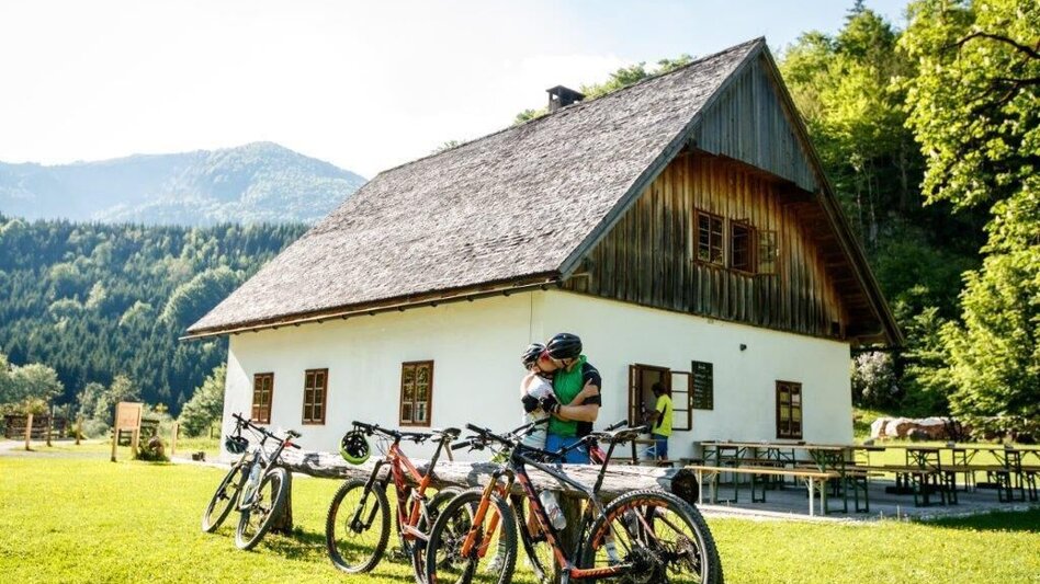 Mountain Biking Trans National Park Stage 01 Into the Kalkalpen National Park - Touren-Impression #2.10 | © TV Gesäuse