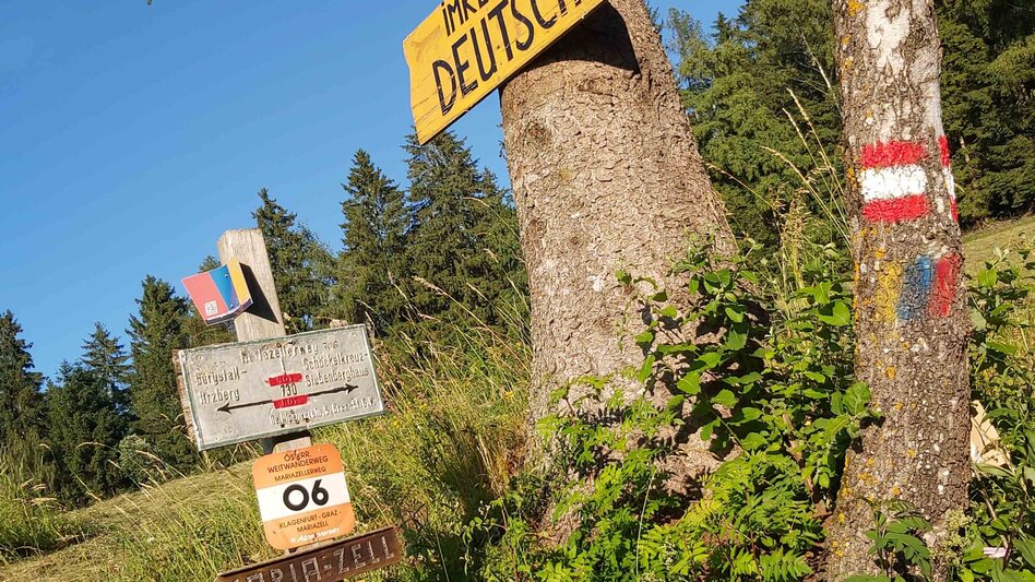 Wanderung 1. Etappe: Weg der 100.000 Schritte, Arzberg - Neudorf b. Passail - Touren-Impression #2.5 | © Oststeiermark Tourismus