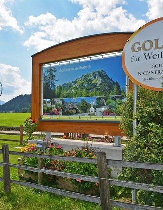 Weißenbach bei Haus - Ortstafel | Schladming Dachstein | © Marktgemeinde Haus