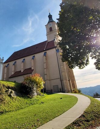 Wallfahrtskirche Pöllauberg, Naturpark Pöllauer Tal in der Oststeiermark | Christine Pollhammer | © Oststeiermark Tourismus