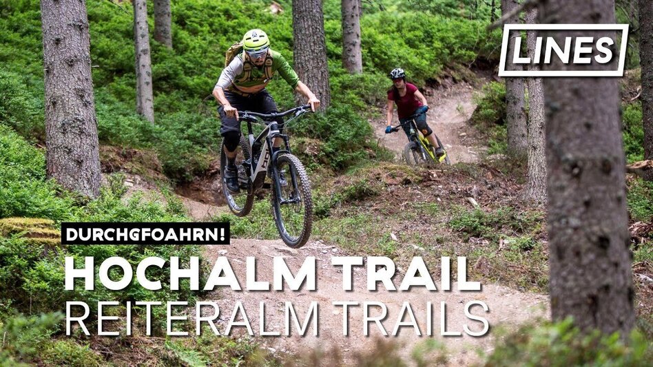 Singletrail Hochalm Trail | 104 - Touren-Impression #2.2 | © LINES