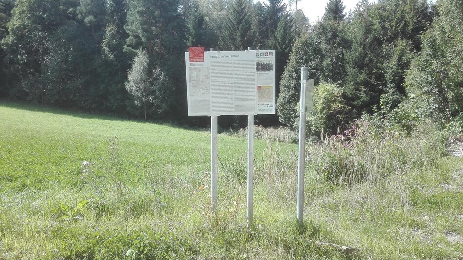 Themen- und Lehrpfad HWW-Wanderroute: Aspang - Samberg - Schuh-Wirt - Schäffern - Touren-Impression #2.2 | © Historischer Verein Wechselland - Dr. Andreas Salmhofer