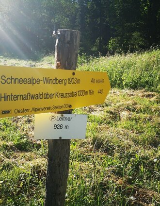 Abmarsch beim GH Leitner | Andreas Steininger | © TV Hochsteiermark