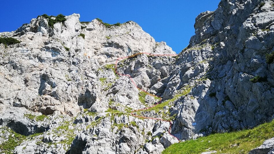 Klettersteig Kleine Reißtalersteig - Runde auf die Rax im Naturpark Mürzer Oberland - Touren-Impression #2.4 | © TV Hochsteiermark