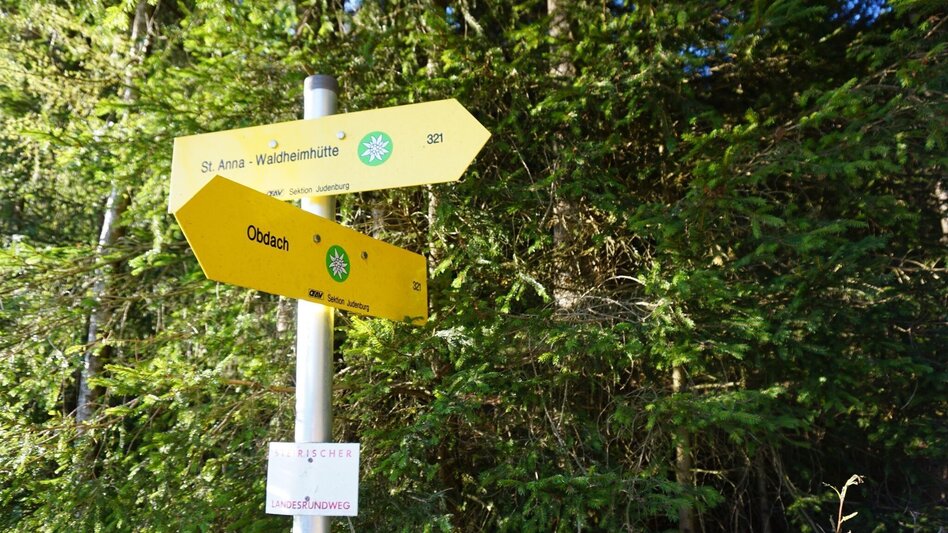 Wanderung Von Obdach über Erlebniswanderweg zur Aussichtsplattform St. Anna - Touren-Impression #2.5 | © Erlebnisregion Murtal