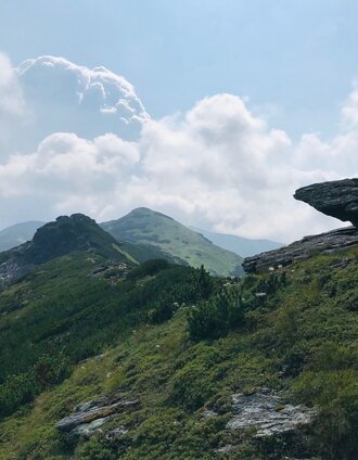 Am Grat entlang. | © Erlebnisregion Schladming-Dachstein
