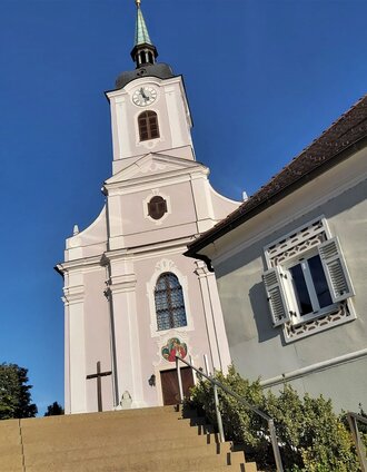 Pfarrkirche Stubenberg, ApfelLand-Stubenbegsee, Oststeiermark | Christine Pollhammer | © Oststeiermark Tourismus