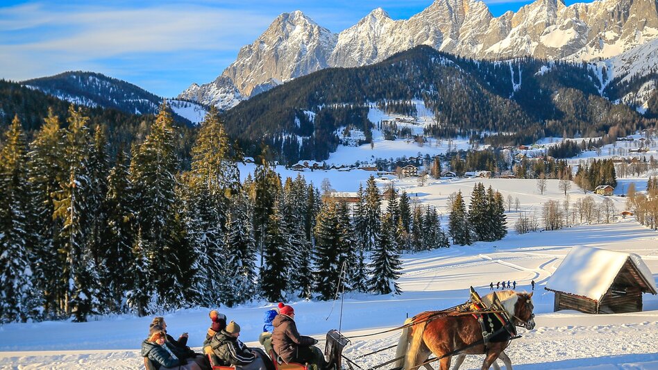 Pferdeschlitten Pferdeschlittentour Oberhorner-Vorberg - Touren-Impression #2.1 | © TVB Schladming