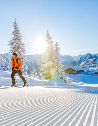 Präparierte Aufstiegsspur Hochwurzen | René Eduard Perhab | © Planai