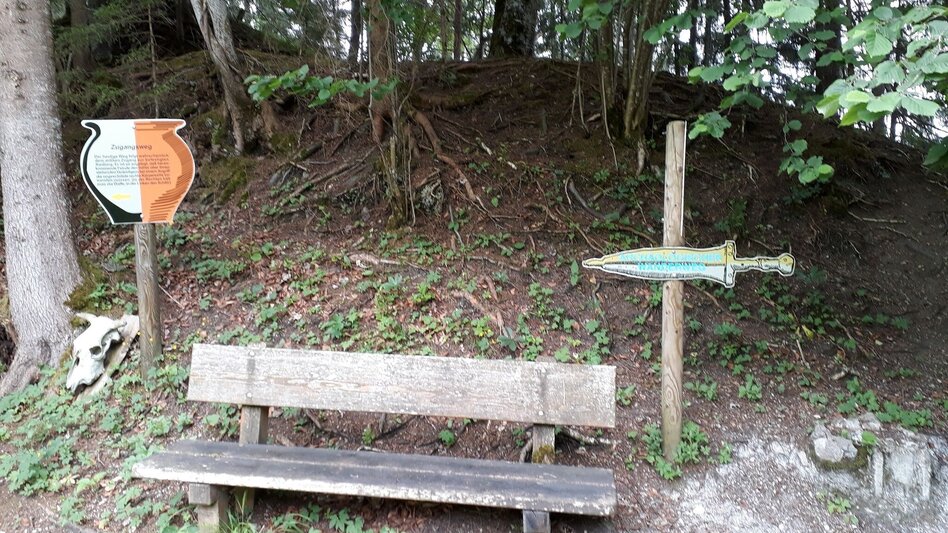 Hiking route Archaeology trail at Luserwasserfall - Touren-Impression #2.2 | © TVB Haus-Aich-Gössenberg