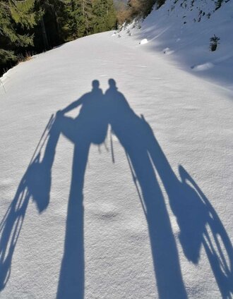 Schneeschuhgänger im Sonnenschein | Tourismusverband Gesäuse | © TV Gesäuse
