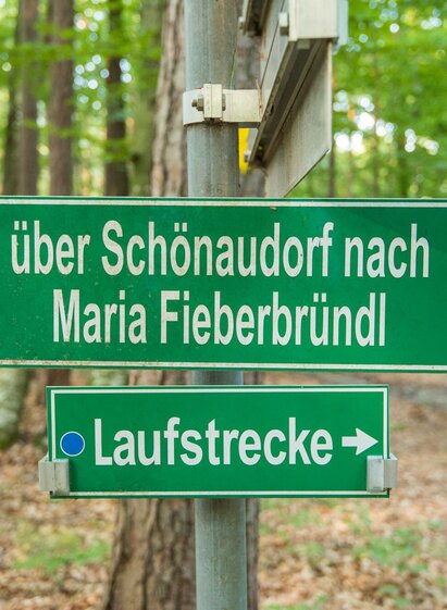 Wegweiser:  Schönaudorf nach Maria Fieberbründl, 945 | © Oststeiermark Tourismus | Helmut Schweighofer | © Oststeiermark Tourismus