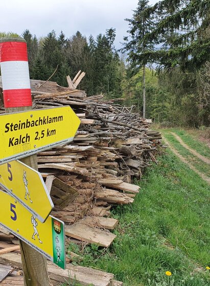 Steinbachklamm Wegweiser (c) G. Steininger | © (c) Günther Steininger | Günther Steininger | © (c) Günther Steininger