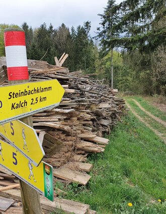 Steinbachklamm Wegweiser (c) G. Steininger | Günther Steininger | © (c) Günther Steininger