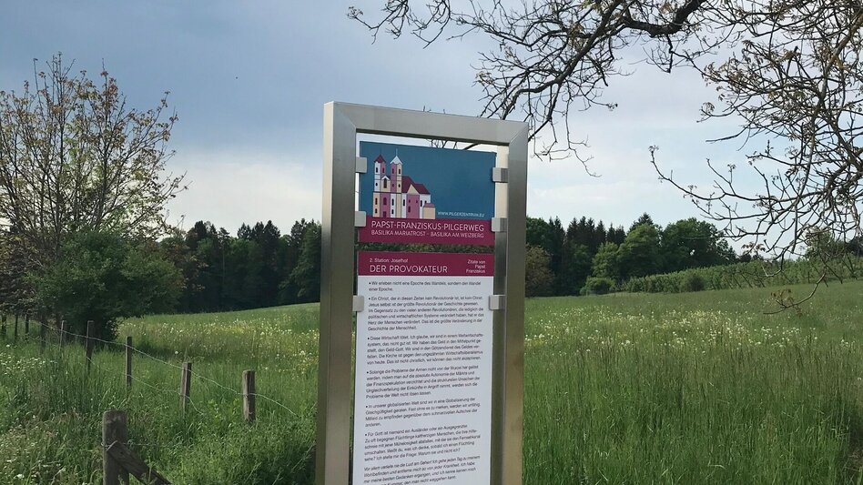 Pilgerweg Papst-Franziskus Pilgerweg von Graz nach Weiz - Touren-Impression #2.12 | © Oststeiermark Tourismus
