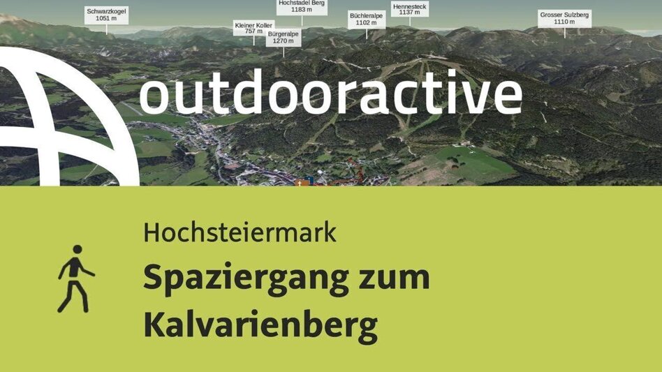 Hiking route Mariazell EYE Views: Kalvarienberg - Touren-Impression #2.7 | © Outdooractive – 3D Videos
