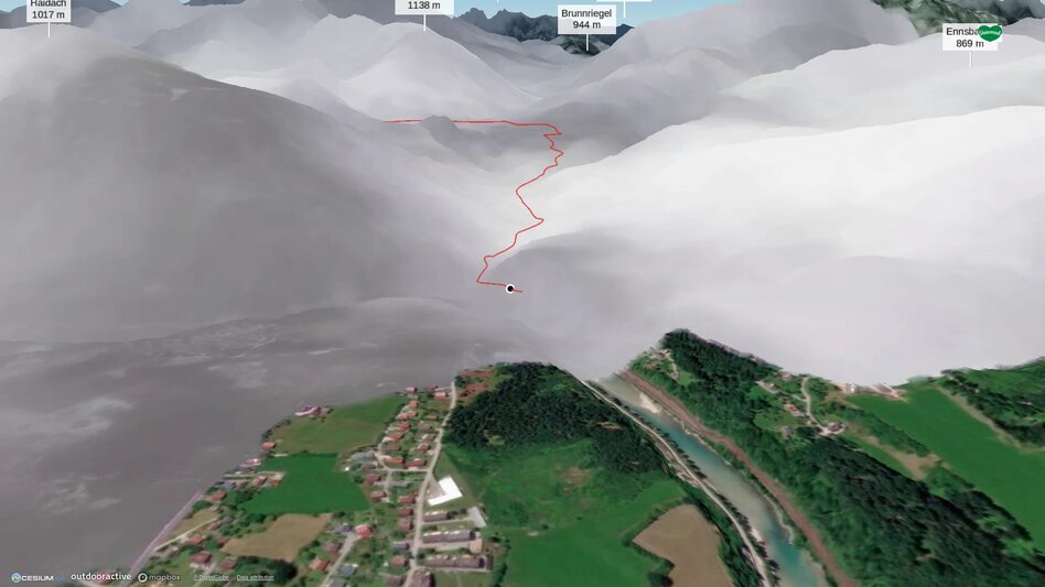 Long-Distance Hiking Eisenwurzen Trail 08 through Styria - Touren-Impression #2.1 | © Outdooractive – 3D Videos