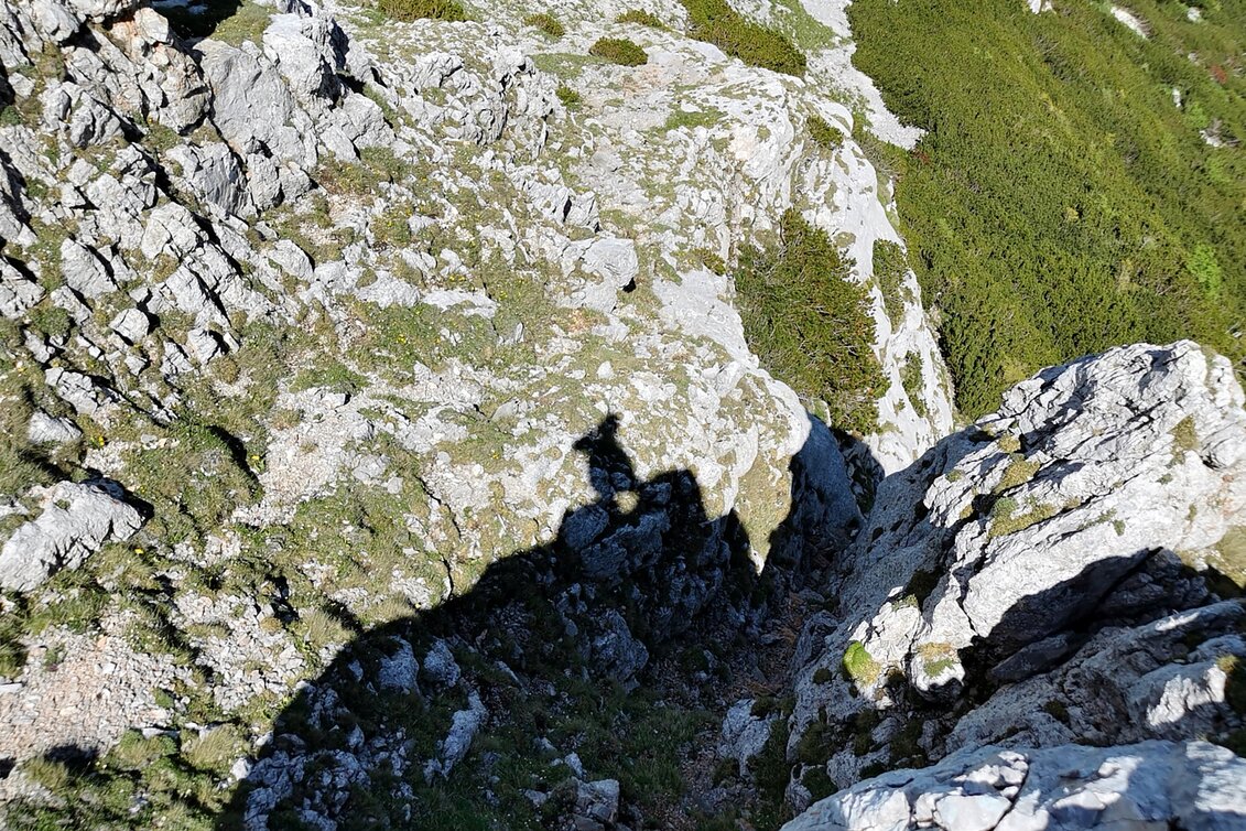 Alpine Climbing Über den Vineta Jaroschekkamin und Wildkogelsteig auf die Rax im Naturpark Mürzer Oberland - Touren-Impression #1 | © TV Hochsteiermark