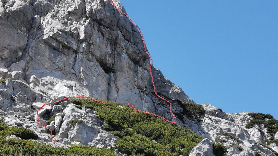 Alpine Climbing Über den Vineta Jaroschekkamin und Wildkogelsteig auf die Rax im Naturpark Mürzer Oberland - Touren-Impression #2.3 | © TV Hochsteiermark