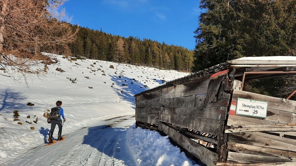 Snowshoe walking Steinplan via Kleinlobming - Touren-Impression #2.7 | © Weges OG