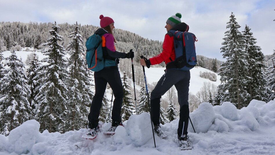 Snowshoe walking Easy snowshoe hike to the schwarzer Herrgott - Touren-Impression #2.7 | © Weges OG