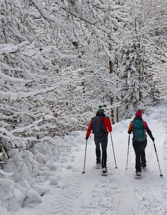 Tief verschneiter Aufstieg | Weges OG | © Weges OG
