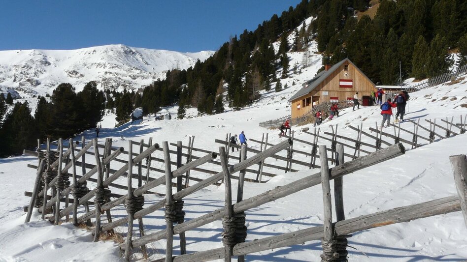 Snowshoe walking Lavant spring from the Waldheimhütte - Touren-Impression #2.6 | © Weges OG
