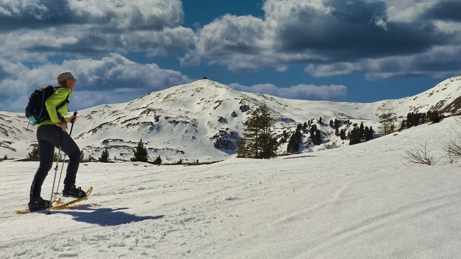 Snowshoe walking To the Lindersee in the Seetal Alps. - Touren-Impression #2.1 | © Weges OG