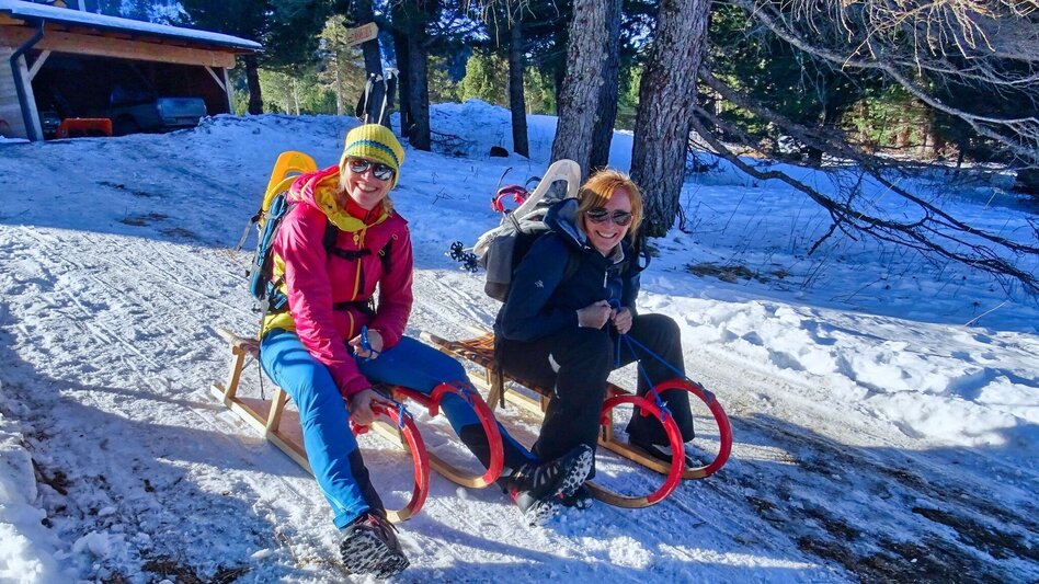 Schneeschuh Schneeschuhwanderung zu den Winterleitenseen mit Rodelerlebnis - Touren-Impression #2.13 | © Weges OG