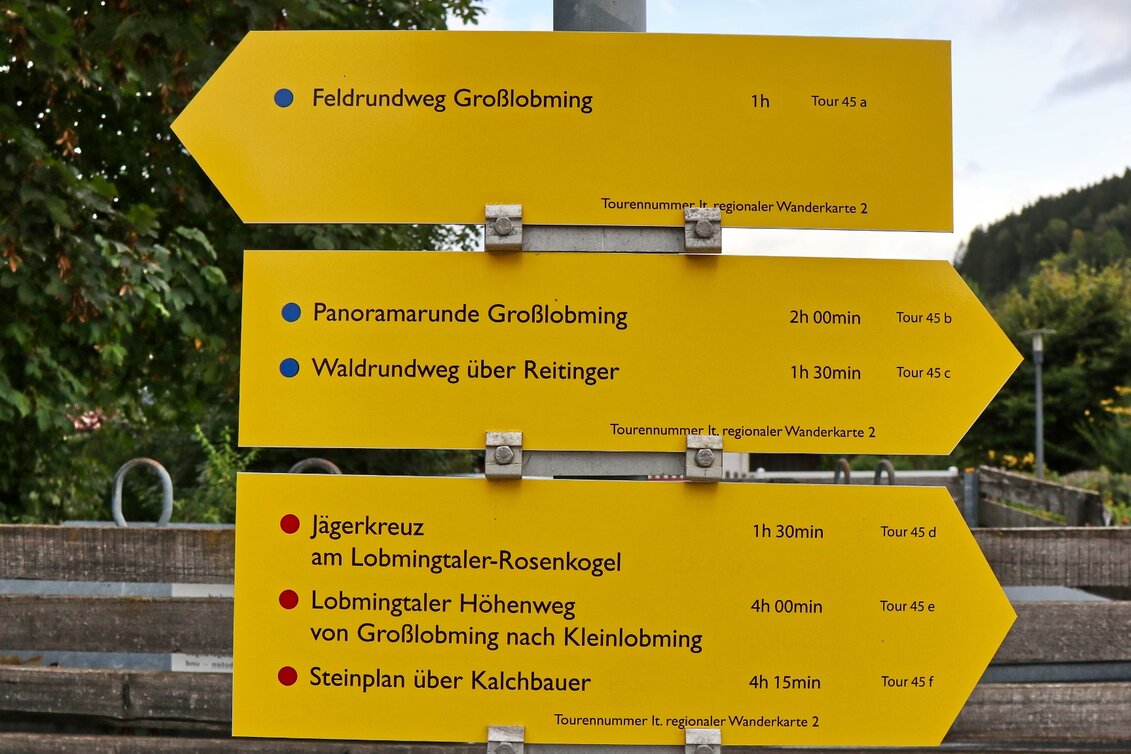 Hiking route Hunter's cross on the Lobmingtaler-Rosenkogel - Touren-Impression #1 | © WEGES OG