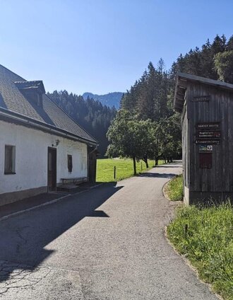 Abzweigung nach Rechts | Tourismusverband Gesäuse | © TV Gesäuse