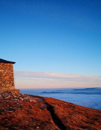 Die Heukuppe im herbstlichen Licht | Andreas Steininger | © Naturpark Mürzer Oberland