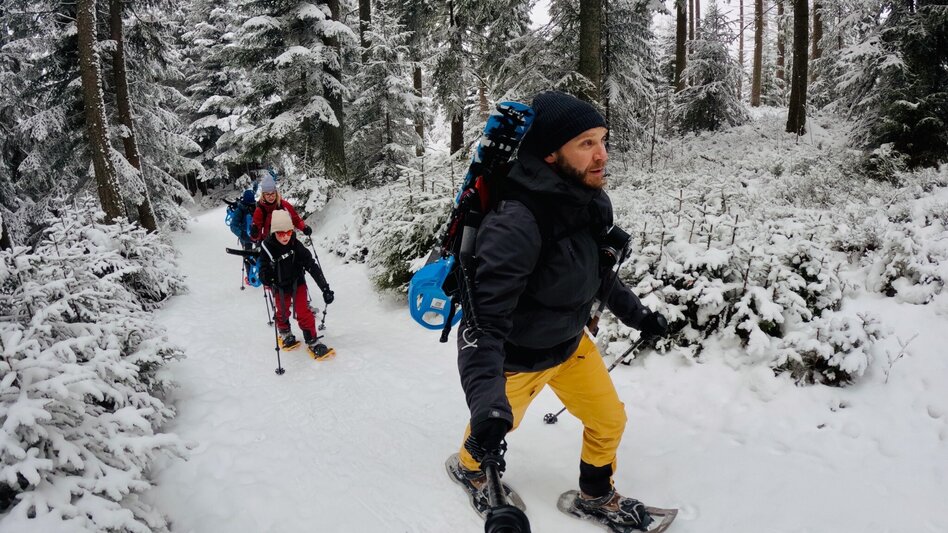 Snowshoe walking Snowshoe hike to the Mariazell Bürgeralpe via the Habertheuer saddle - Touren-Impression #2.3 | © TV Hochsteiermark