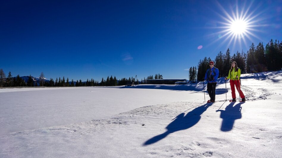 Winter Hiking Winter hiking trail Three Lakes View on the Bürgeralpe - Touren-Impression #2.1 | © Mariazeller Bürgeralpe