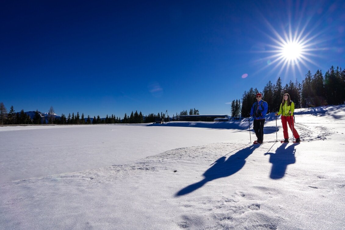 Winter Hiking Winter hiking trail Three Lakes View on the Bürgeralpe - Touren-Impression #1 | © Mariazeller Bürgeralpe