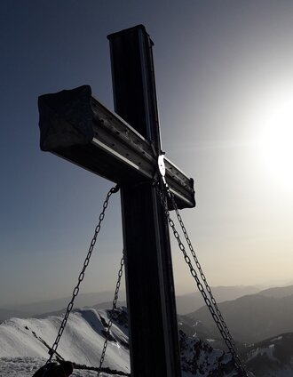 Gipfelkreuz auf der Hohen Veitsch | David Ofner | © TV Hochsteiermark