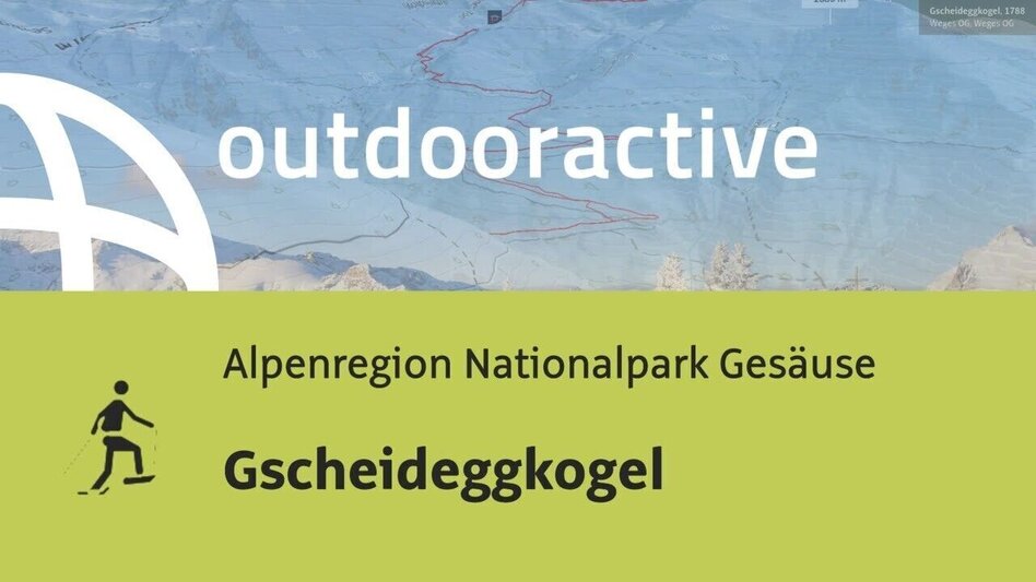 Snowshoe walking Gscheideggkogel - Touren-Impression #2.5 | © Outdooractive – 3D Videos