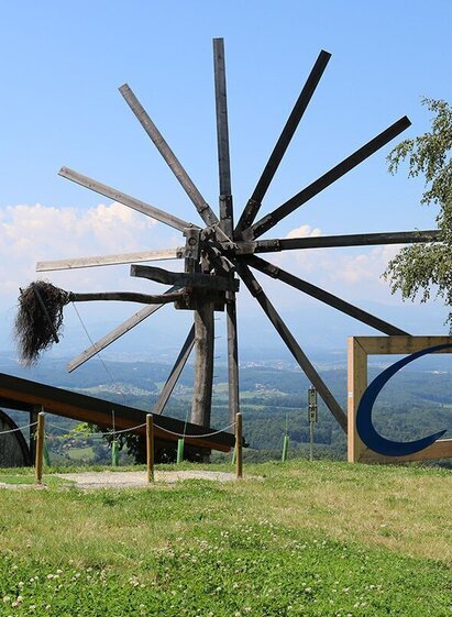 Kneippweg - Das große Abenteuer am Demmerkogel / Der Größte Klapotetz | © Südsteiermark | Landjugend St. Andrä-Höch | © Südsteiermark