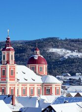 Schloss Pöllau und Kirchen im Winter | © Oststeiermark Tourismus | Michael Fischer | © Oststeiermark Tourismus