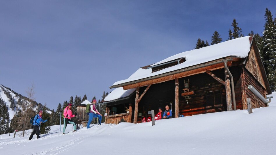 Snowshoe walking Moaralm - marked snowshoe trail in the Triebental valley - Touren-Impression #2.8 | © Weges OG