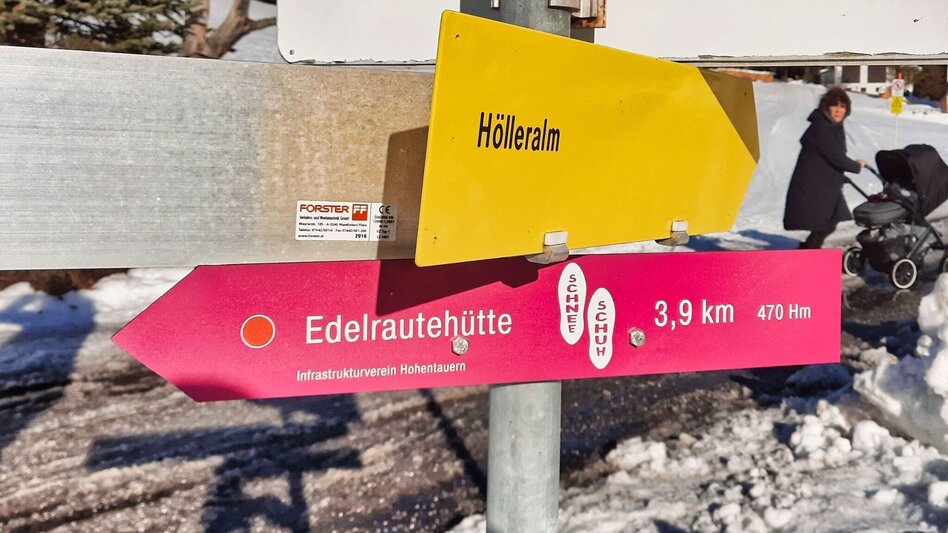 Snowshoe walking Edelrautehütte - marked snowshoe trail in Hohentauern - Touren-Impression #2.4 | © Weges OG