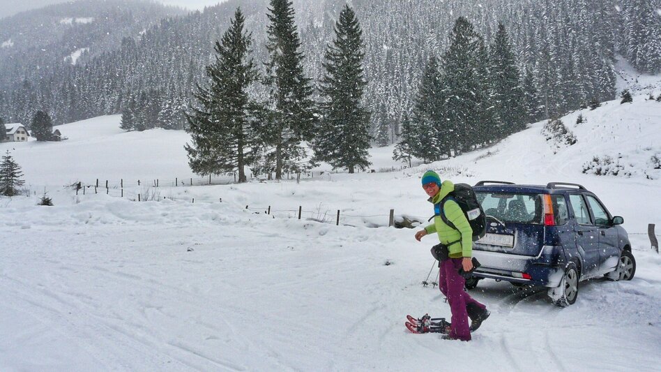 Snowshoe walking Snowshoe hiking in the Schwaberggraben - Touren-Impression #2.5 | © Weges OG