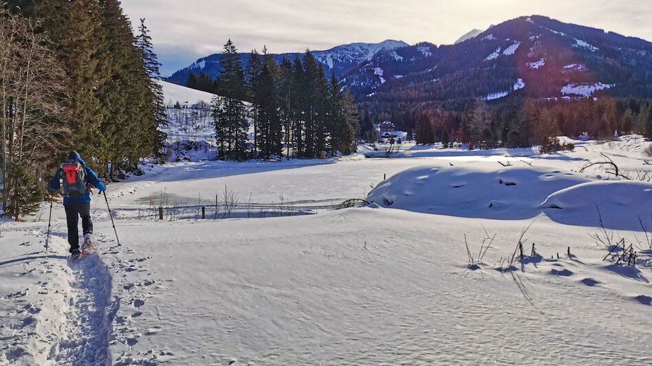 Snowshoe walking Hohentauern circular hike - marked snowshoe trail - Touren-Impression #2.10 | © Weges OG